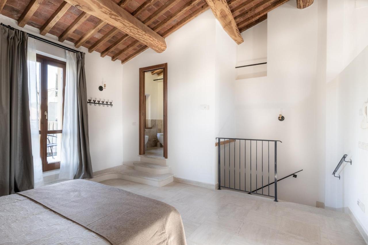 La Piazza - Appartamento Con Vista Sinalunga Exteriör bild