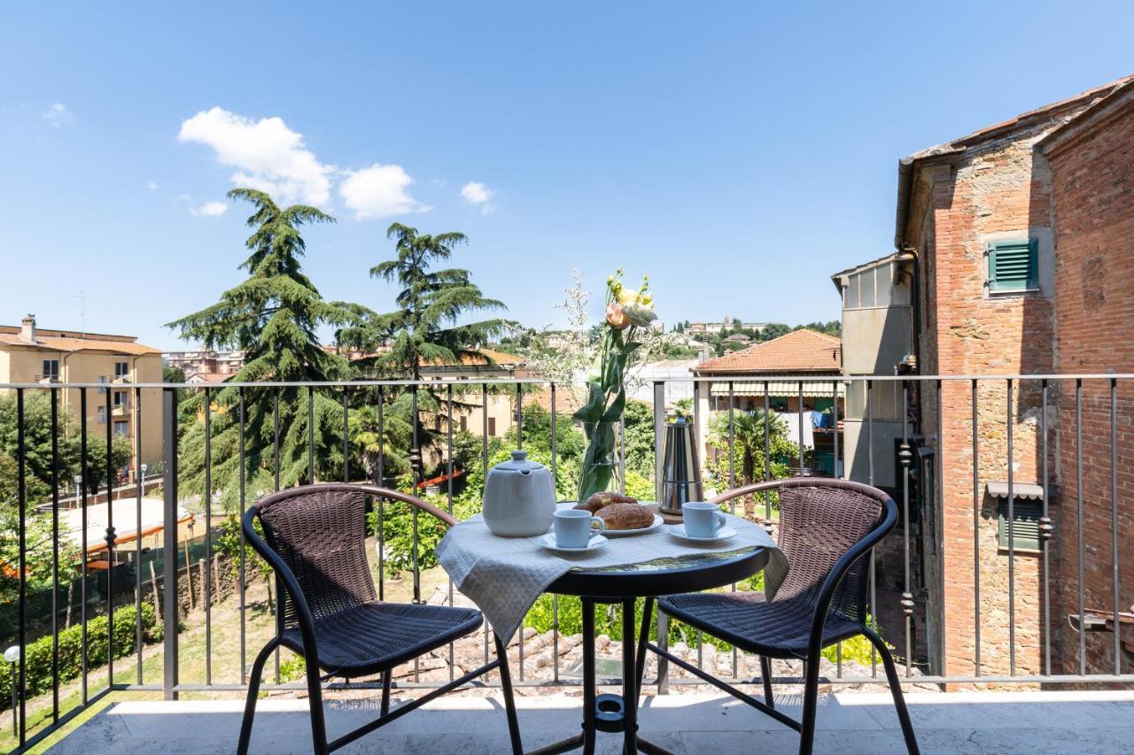 La Piazza - Appartamento Con Vista Sinalunga Exteriör bild
