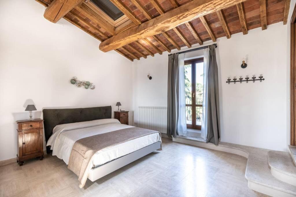 La Piazza - Appartamento Con Vista Sinalunga Exteriör bild