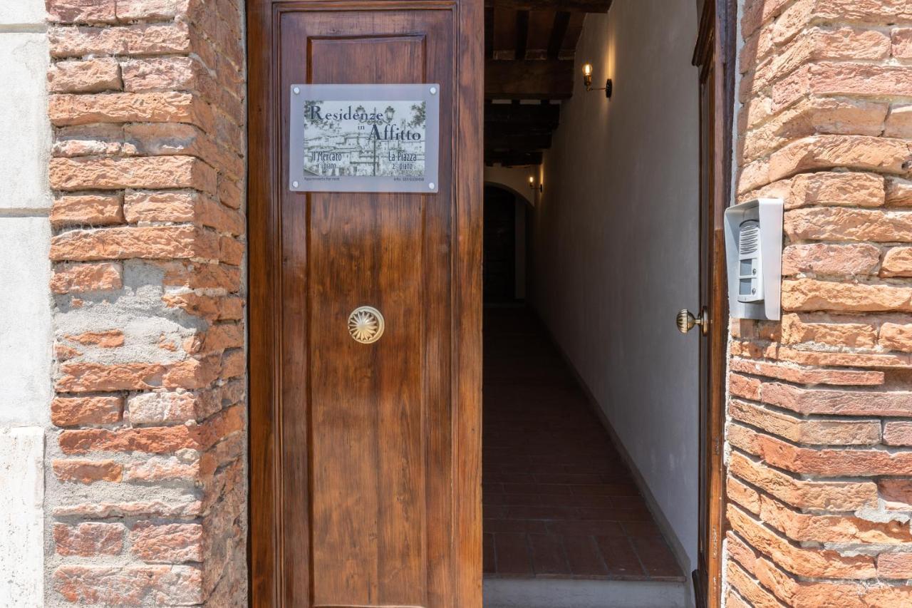 La Piazza - Appartamento Con Vista Sinalunga Exteriör bild